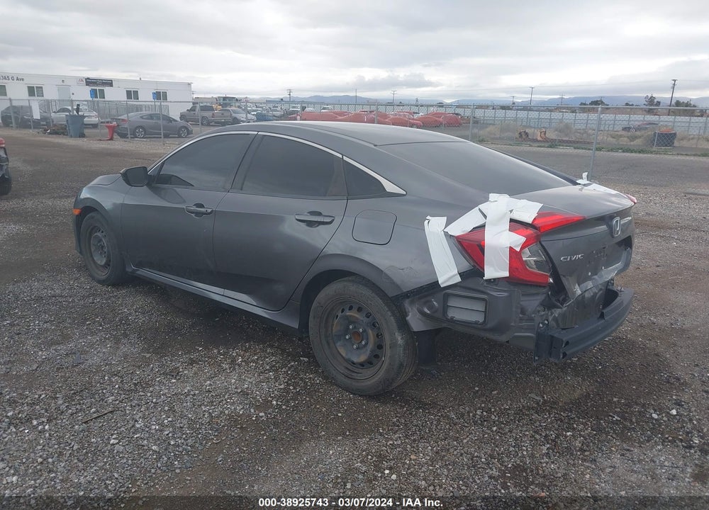 2017 HONDA CIVIC LX VIN: 2HGFC2F68HH503468