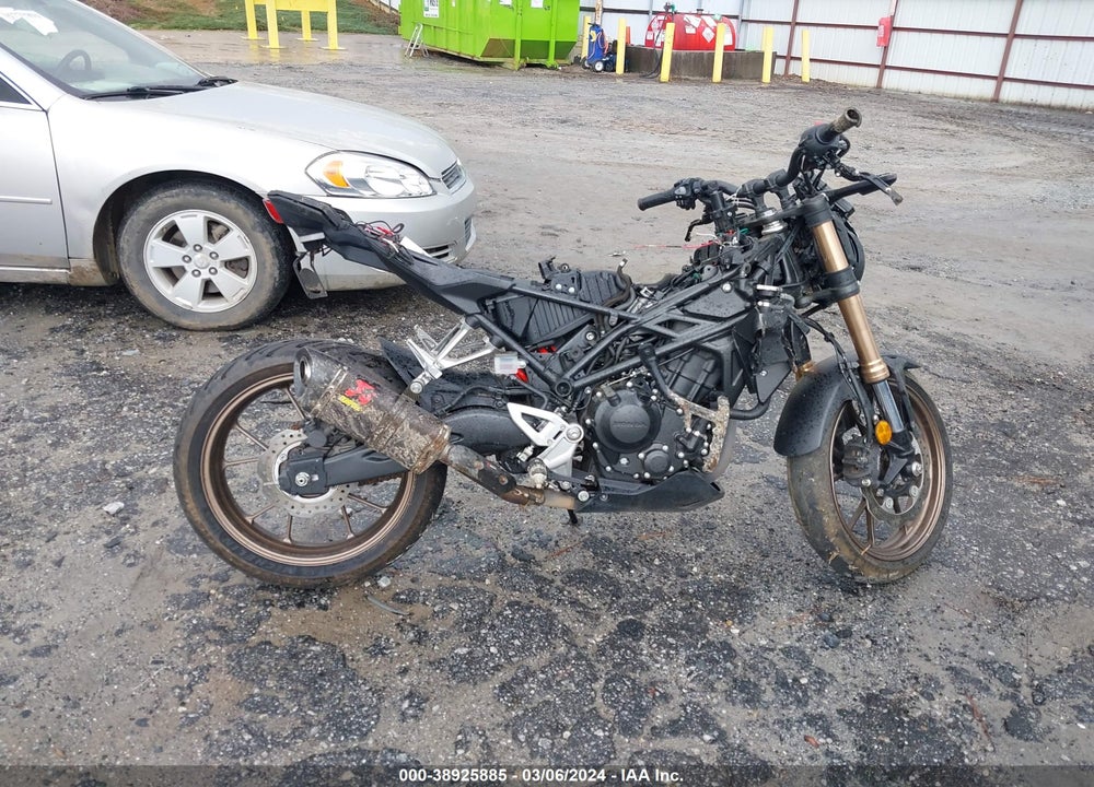 2020 HONDA CBF300 NA VIN: MLHNC5550L5000597