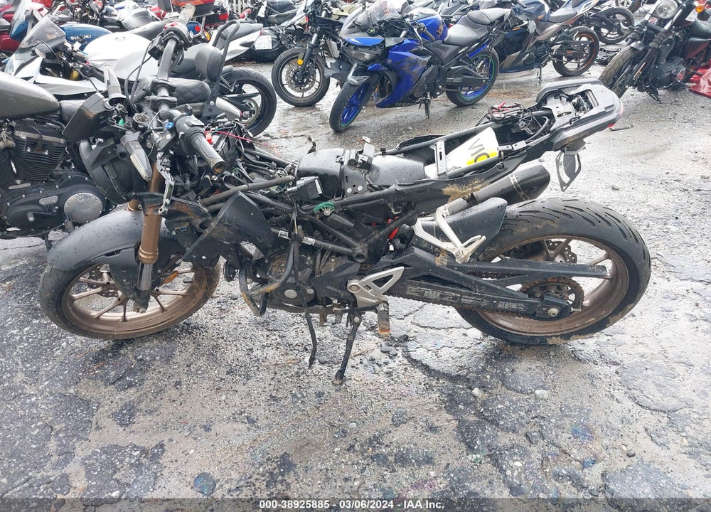 2020 HONDA CBF300 NA VIN: MLHNC5550L5000597