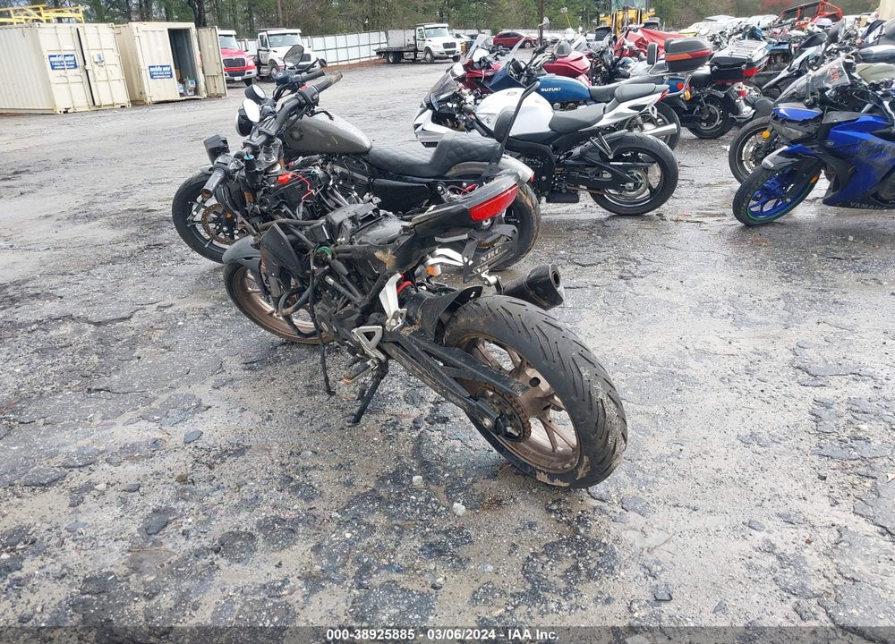2020 HONDA CBF300 NA VIN: MLHNC5550L5000597