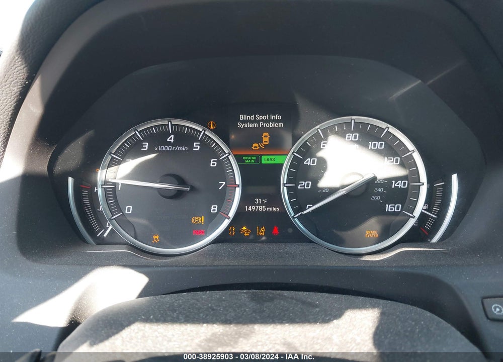 2015 ACURA TLX V6 TECH VIN: 19UUB2F54FA002218