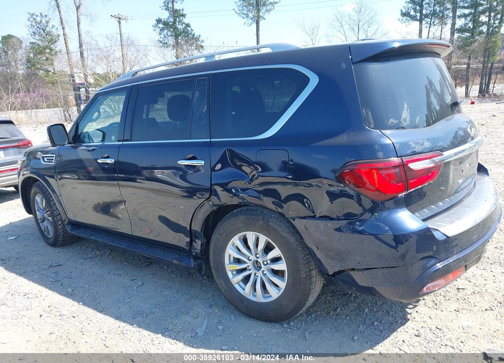 2022 INFINITI QX80 LUXE VIN: JN8AZ2AF7N9741326