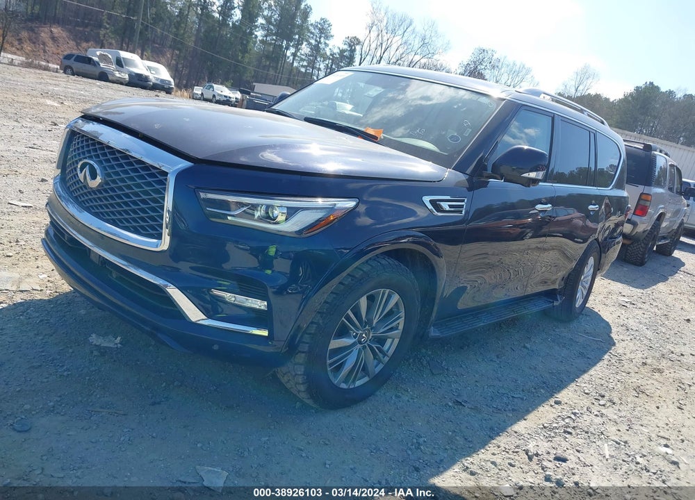 2022 INFINITI QX80 LUXE VIN: JN8AZ2AF7N9741326