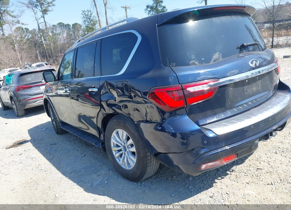 2022 INFINITI QX80 LUXE VIN: JN8AZ2AF7N9741326