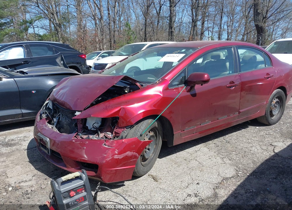 2011 HONDA CIVIC LX VIN: 2HGFA1F53BH506020