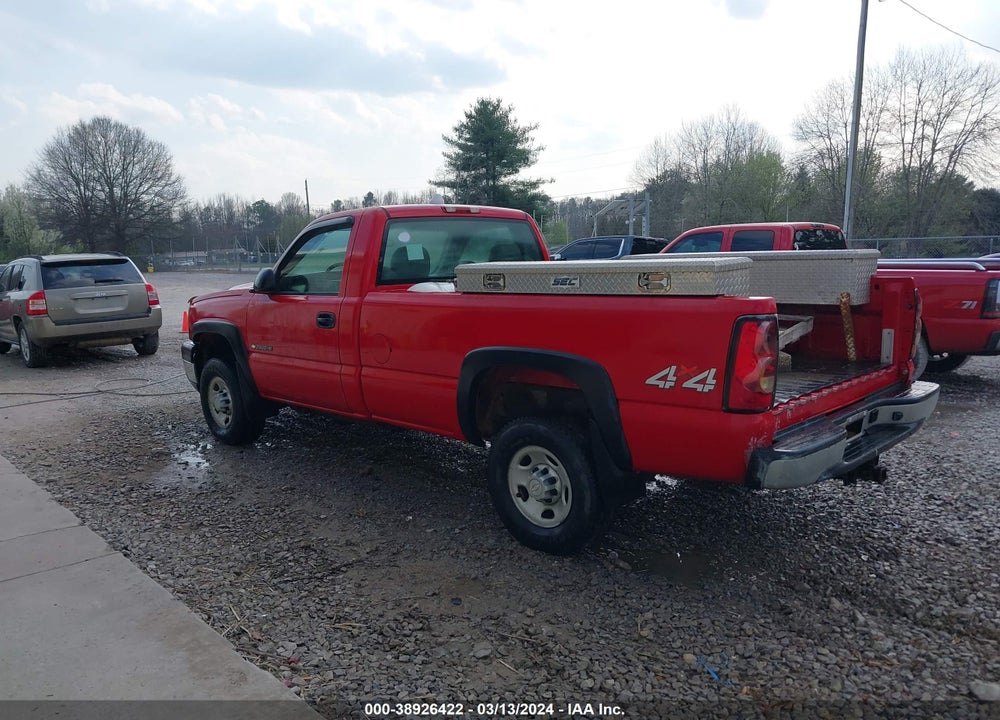 2006 CHEVROLET SILVERADO 2500HD WORK TRUCK VIN: 1GCHK24U16E213315