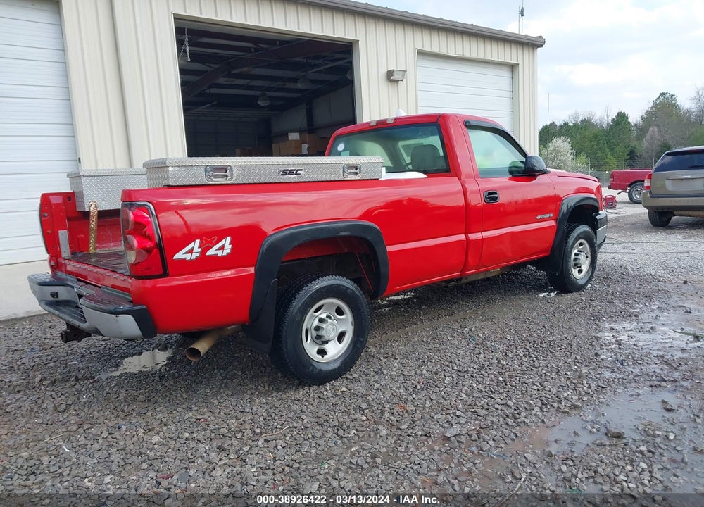 2006 CHEVROLET SILVERADO 2500HD WORK TRUCK VIN: 1GCHK24U16E213315