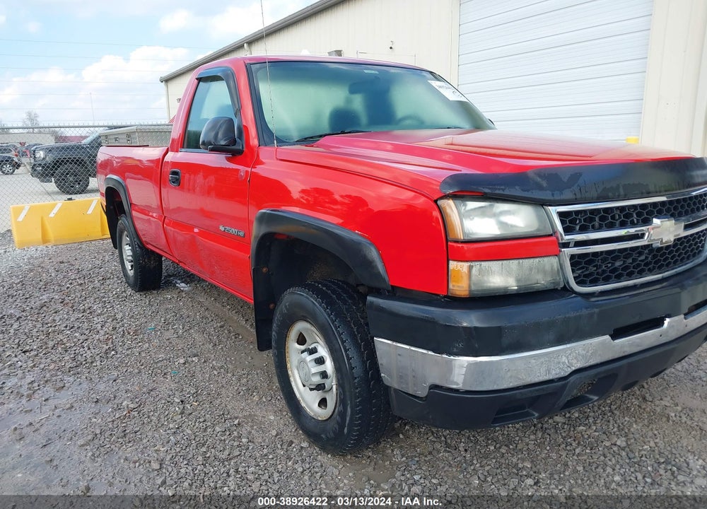2006 CHEVROLET SILVERADO 2500HD WORK TRUCK VIN: 1GCHK24U16E213315
