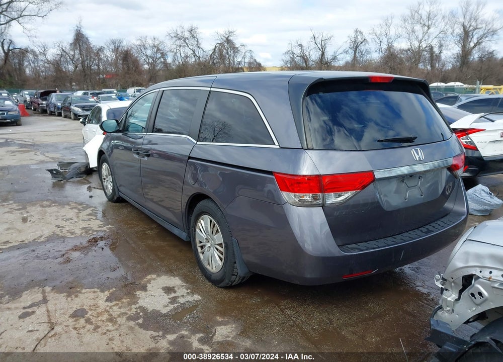 2015 HONDA ODYSSEY LX VIN: 5FNRL5H20FB066303