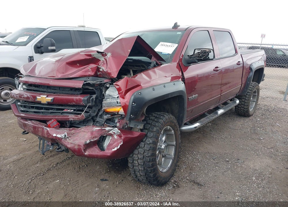 2017 CHEVROLET SILVERADO 1500 2LT VIN: 3GCUKREC2HG319409