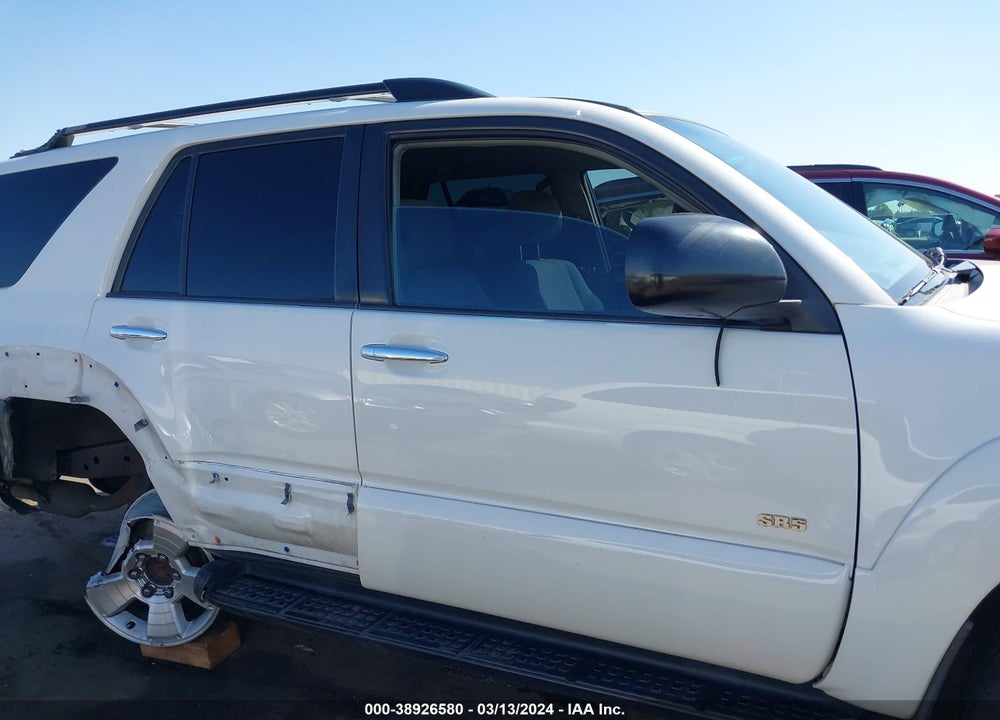 2007 TOYOTA 4RUNNER SR5 V6 VIN: JTEZU14R370092415