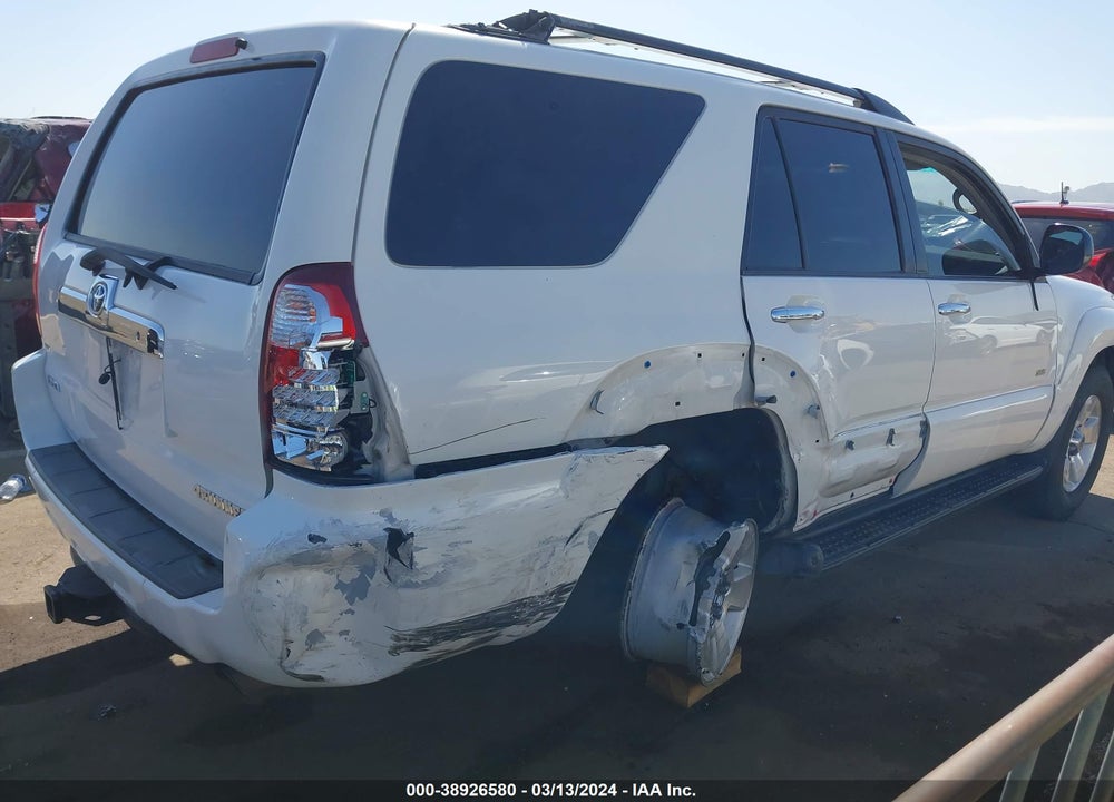 2007 TOYOTA 4RUNNER SR5 V6 VIN: JTEZU14R370092415