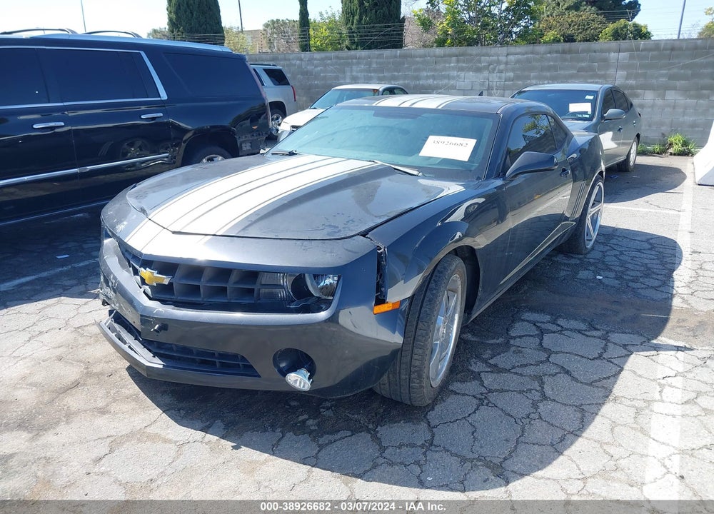 2012 CHEVROLET CAMARO 1LS VIN: 2G1FE1E38C9179430
