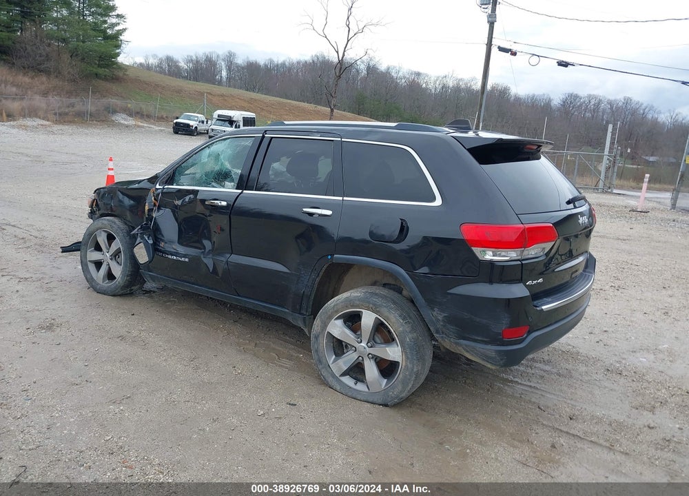 2015 JEEP GRAND CHEROKEE LIMITED VIN: 1C4RJFBGXFC785717