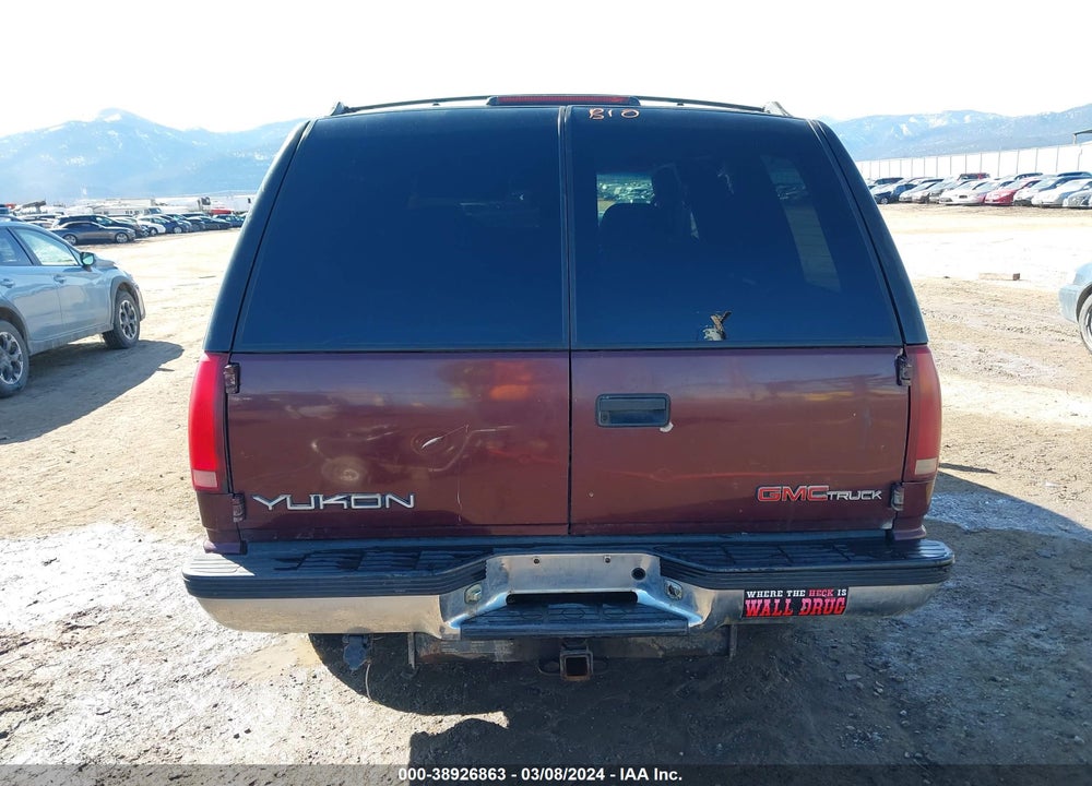1995 GMC YUKON VIN: 1GKEK13K3SJ769130