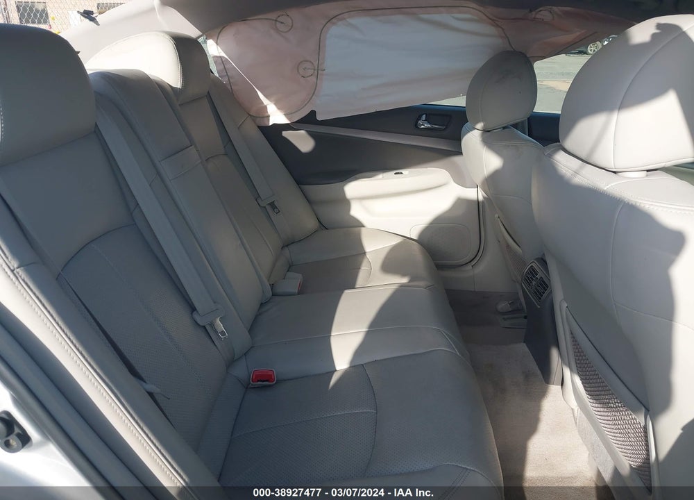 2012 INFINITI G25 JOURNEY VIN: JN1DV6AP6CM700686