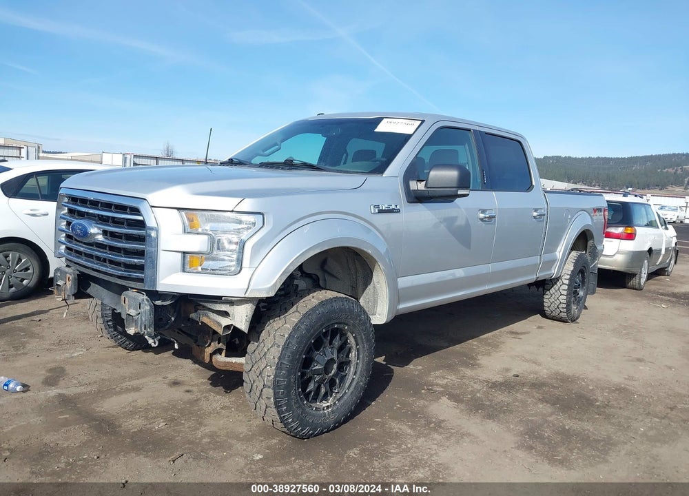 2016 FORD F-150 XLT VIN: 1FTFW1EF2GKE80729