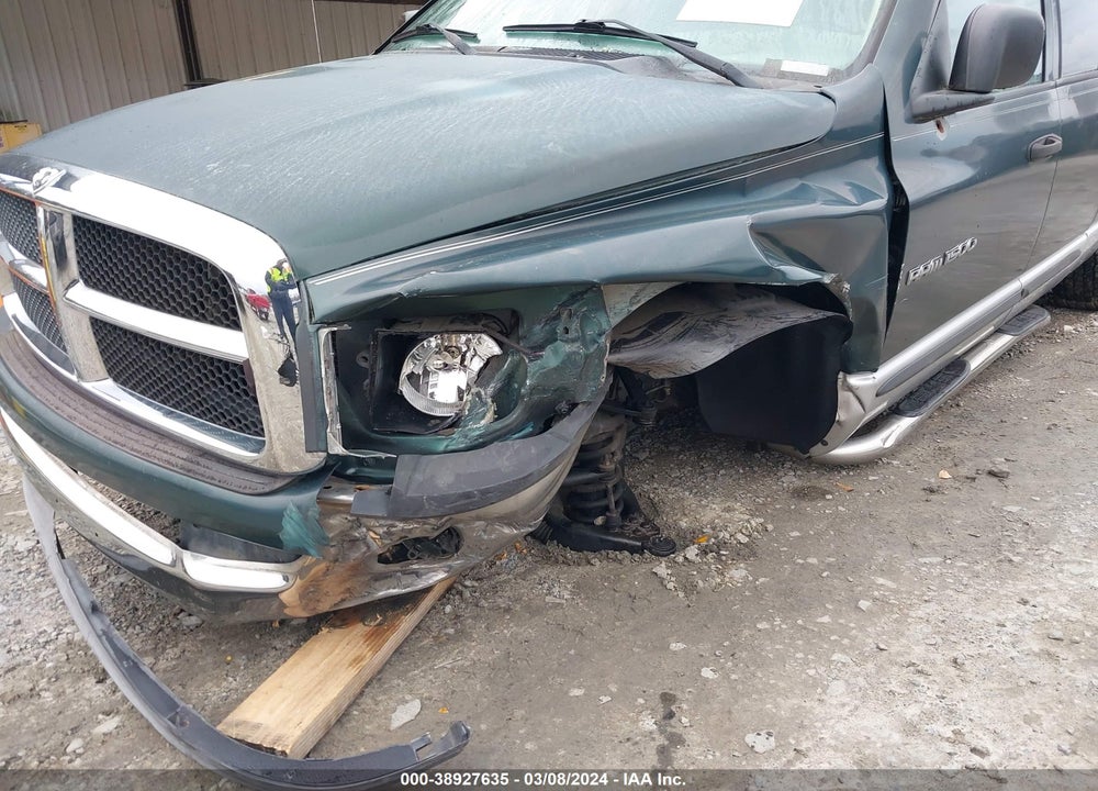 2002 DODGE RAM 1500 ST VIN: 3D7HA18N42G202205