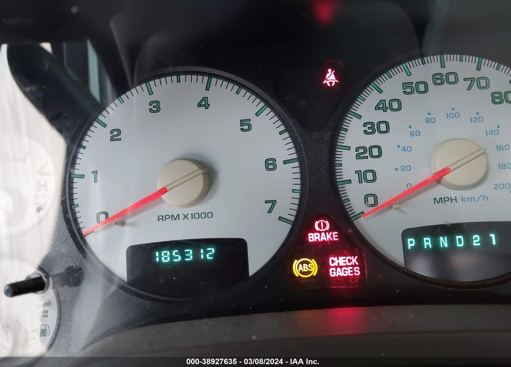 2002 DODGE RAM 1500 ST VIN: 3D7HA18N42G202205