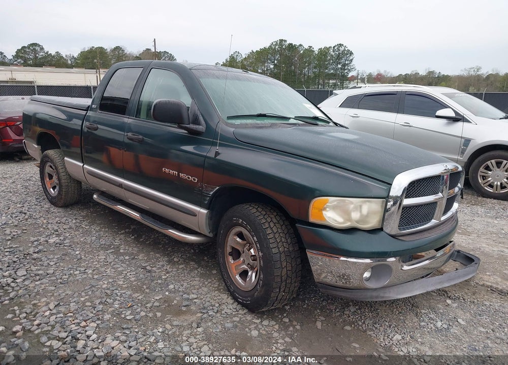 2002 DODGE RAM 1500 ST VIN: 3D7HA18N42G202205