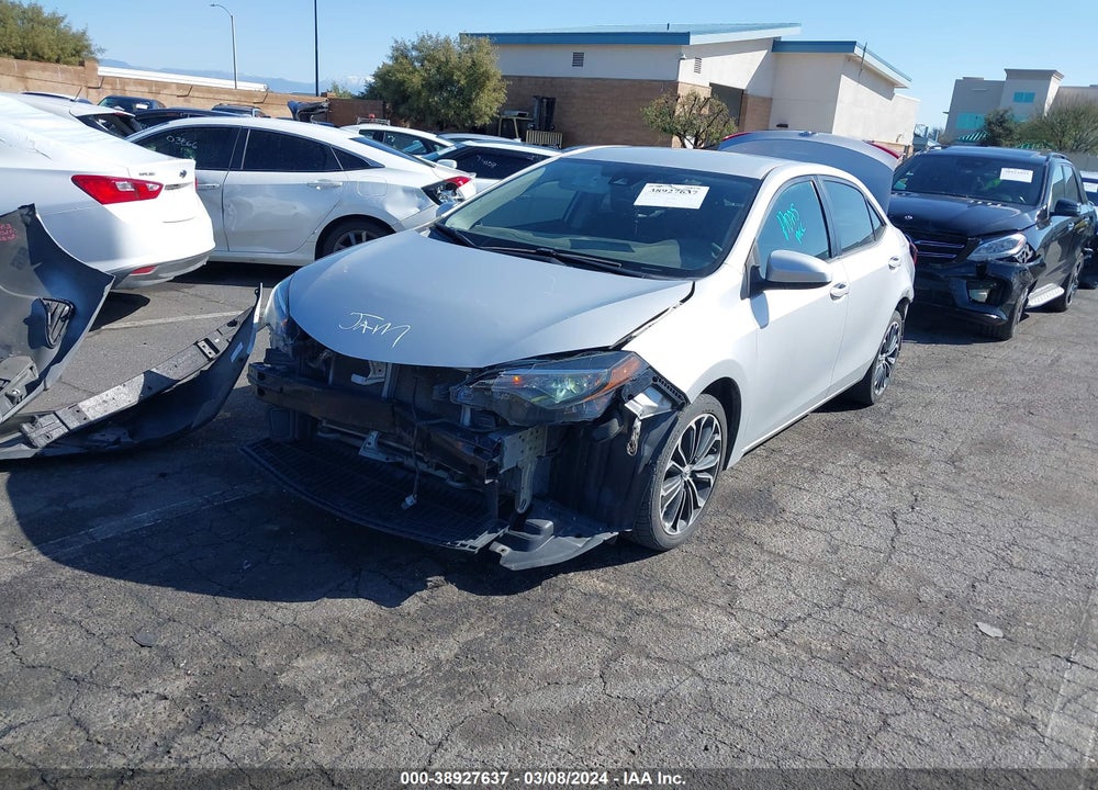 2017 TOYOTA COROLLA LE VIN: 5YFBURHE8HP697789