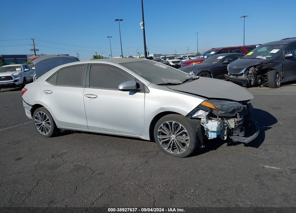 2017 TOYOTA COROLLA LE VIN: 5YFBURHE8HP697789