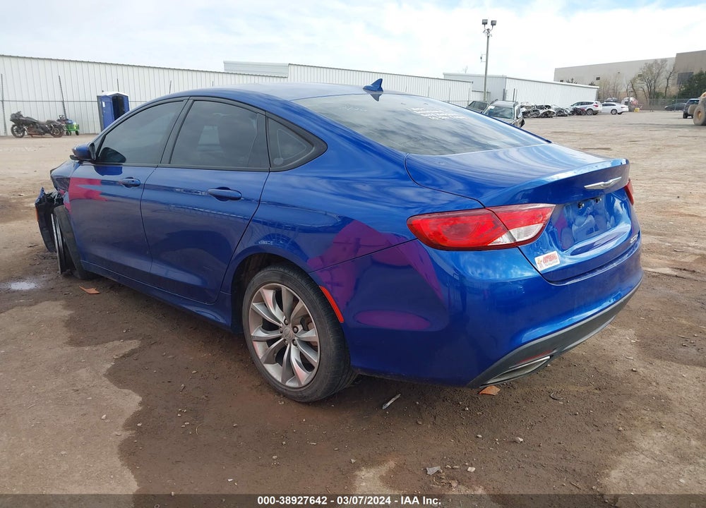 2016 CHRYSLER 200 S VIN: 1C3CCCBB9GN138111