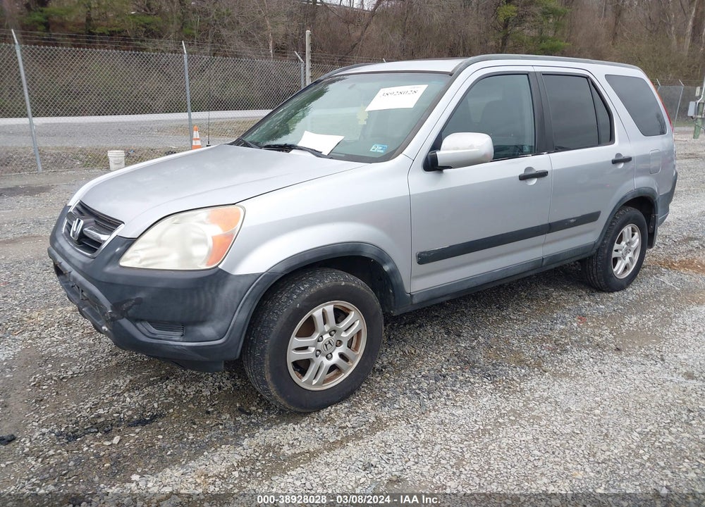 2004 HONDA CR-V EX VIN: SHSRD788X4U200544