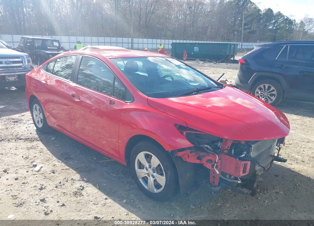 2016 CHEVROLET CRUZE LS AUTO VIN: 1G1BC5SM6G7278098