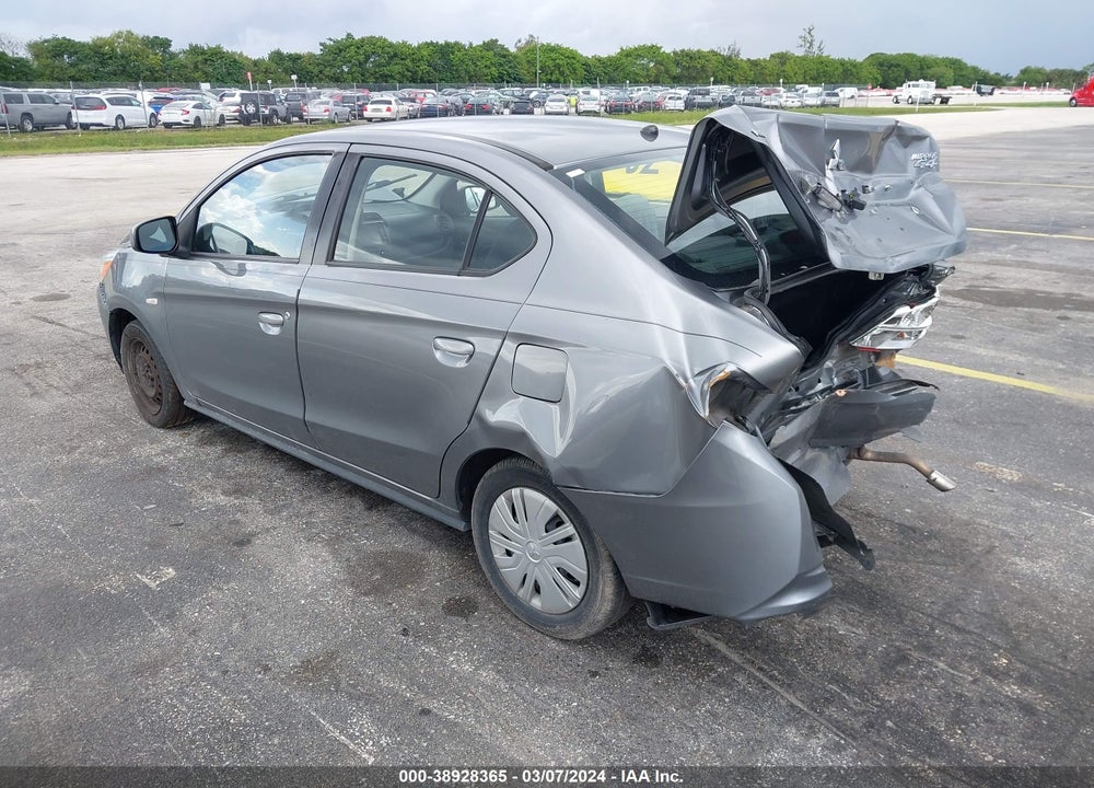 2019 MITSUBISHI MIRAGE G4 ES VIN: ML32F3FJ1KHF00994