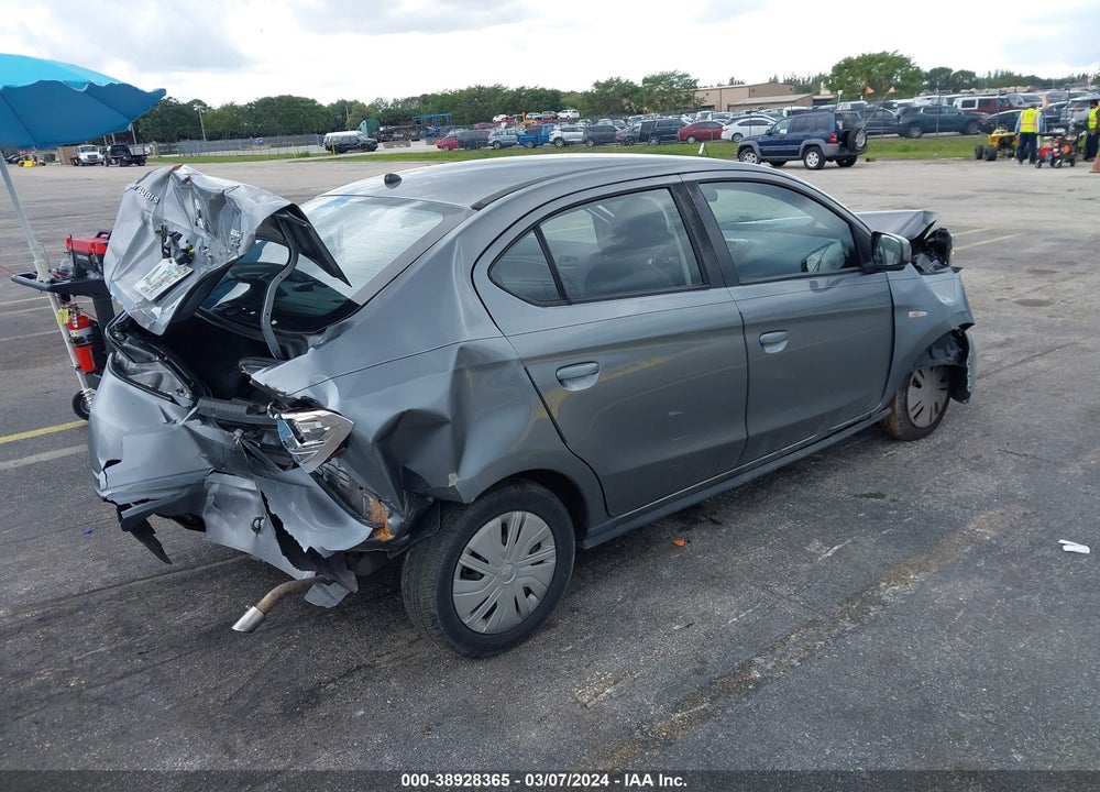 2019 MITSUBISHI MIRAGE G4 ES VIN: ML32F3FJ1KHF00994