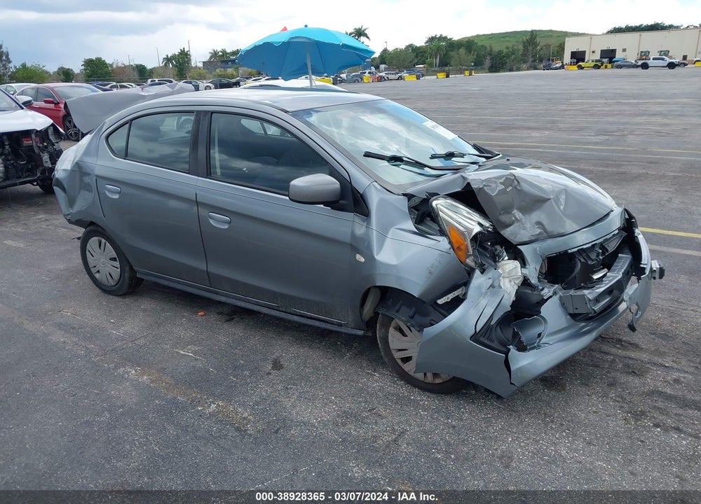 2019 MITSUBISHI MIRAGE G4 ES VIN: ML32F3FJ1KHF00994