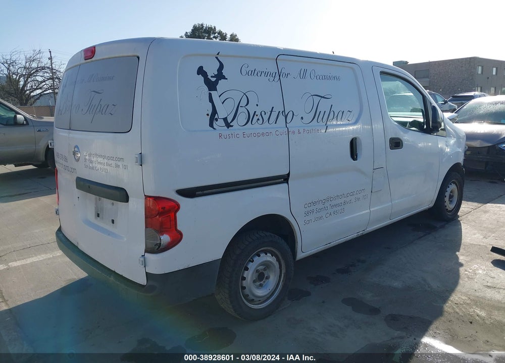 2013 NISSAN NV200 S VIN: 3N6CM0KN9DK691633