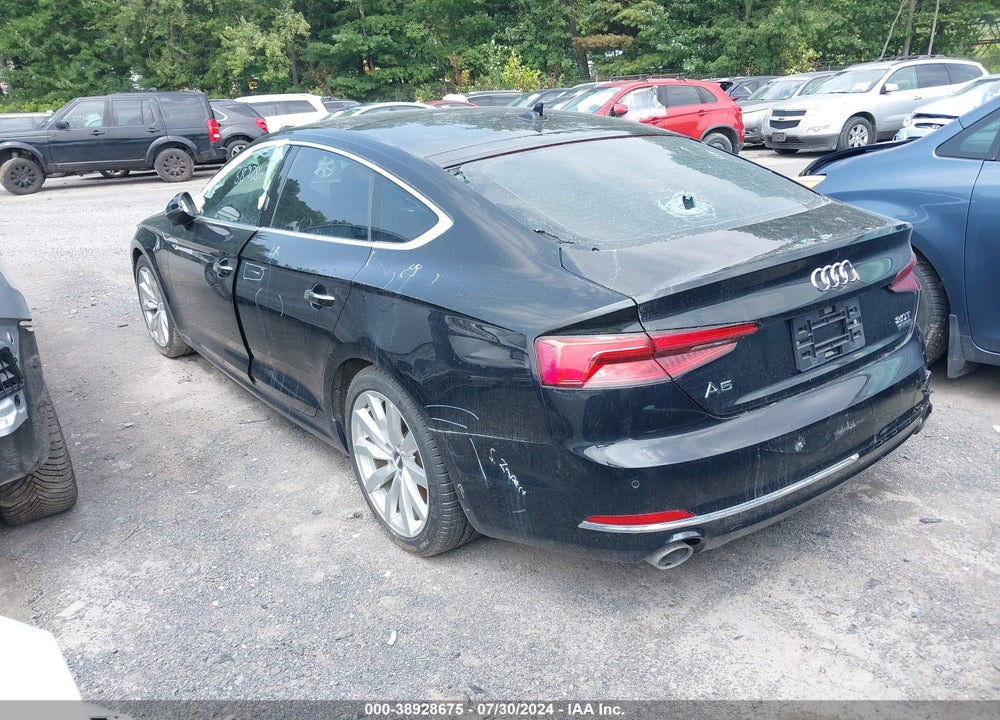 2018 AUDI A5 2.0T PREMIUM VIN: WAUBNCF57JA003906