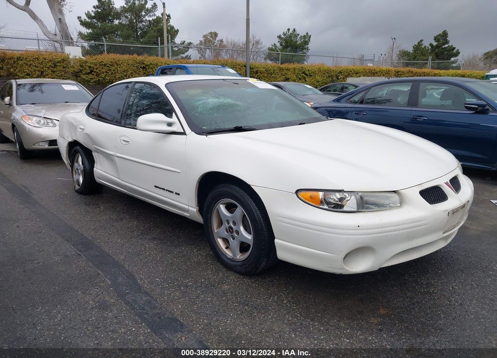 2002 PONTIAC GRAND PRIX SE VIN: 1G2WK52JX2F249837