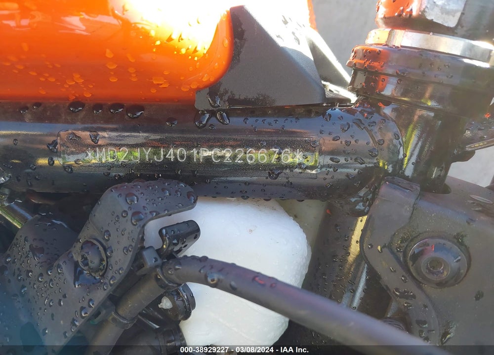 2023 KTM 390 VIN: MD2JYJ401PC226676