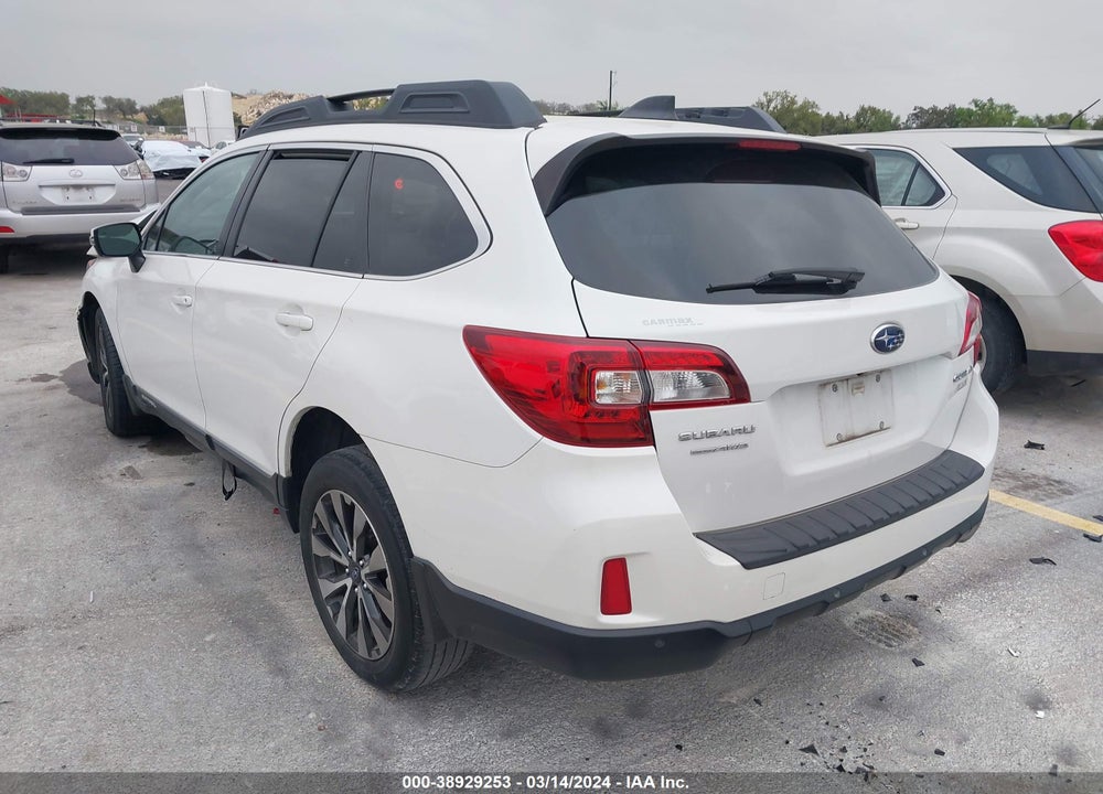 2017 SUBARU OUTBACK 2.5I LIMITED VIN: 4S4BSANC1H3273840