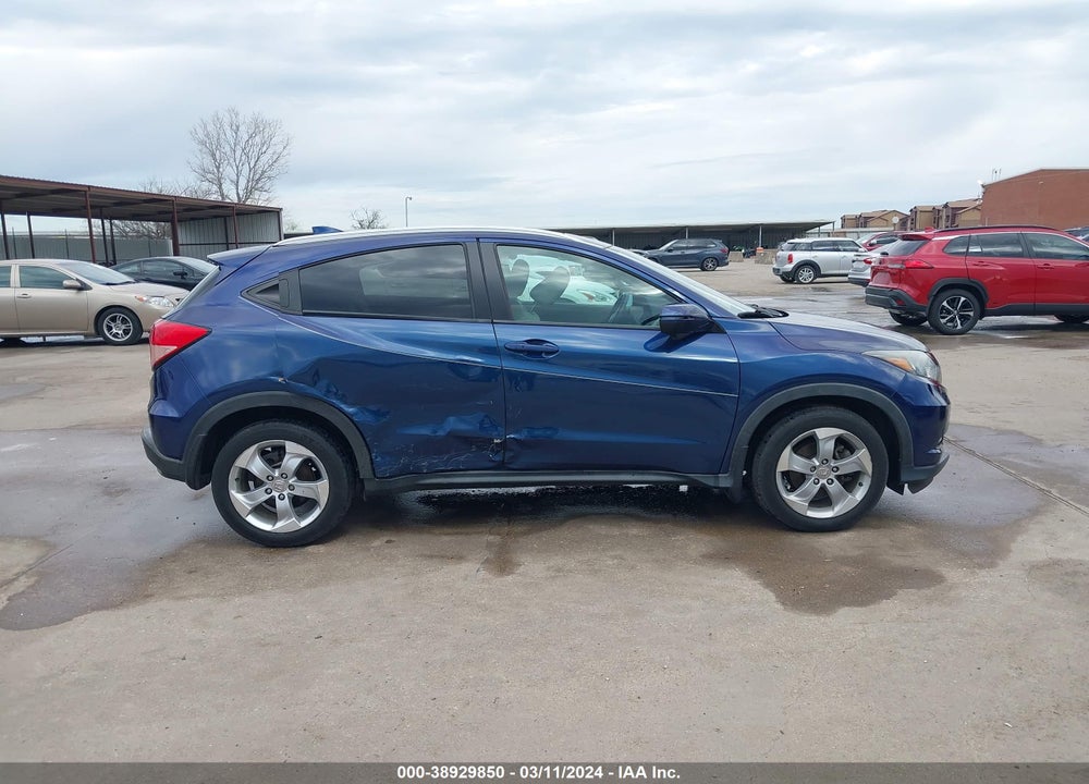 2016 HONDA HR-V EX-L VIN: 3CZRU6H77GM746530