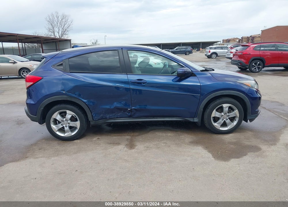 2016 HONDA HR-V EX-L VIN: 3CZRU6H77GM746530