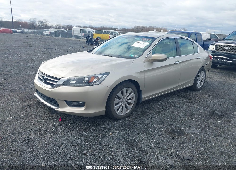 2014 HONDA ACCORD EX VIN: 1HGCR2F77EA166151
