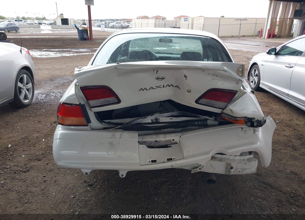 1999 NISSAN MAXIMA GLE/GXE/SE/SE-L VIN: JN1CA21D3XT823654
