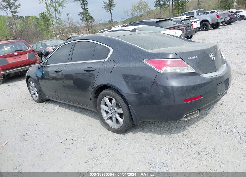 2012 ACURA TL VIN: 19UUA8F27CA013401