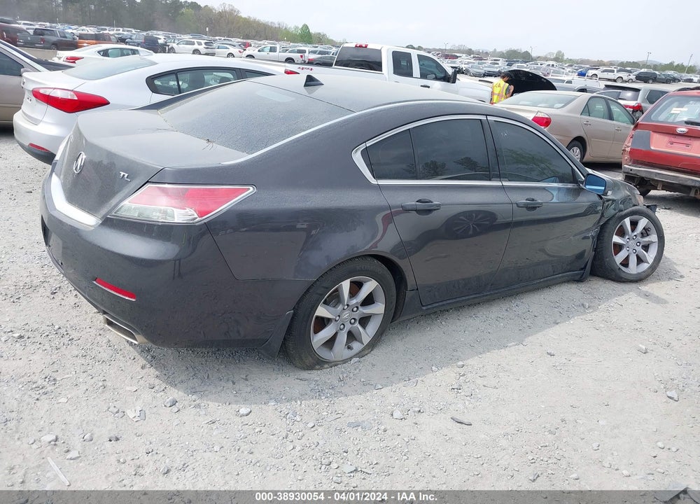 2012 ACURA TL VIN: 19UUA8F27CA013401