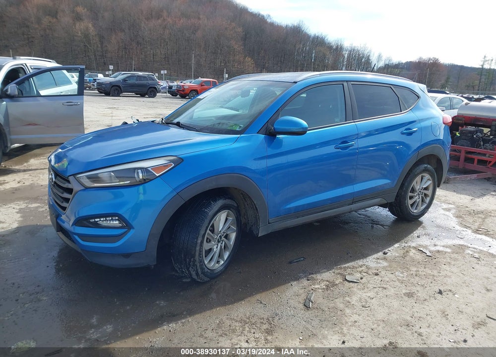 2016 HYUNDAI TUCSON SE VIN: KM8J3CA40GU228321