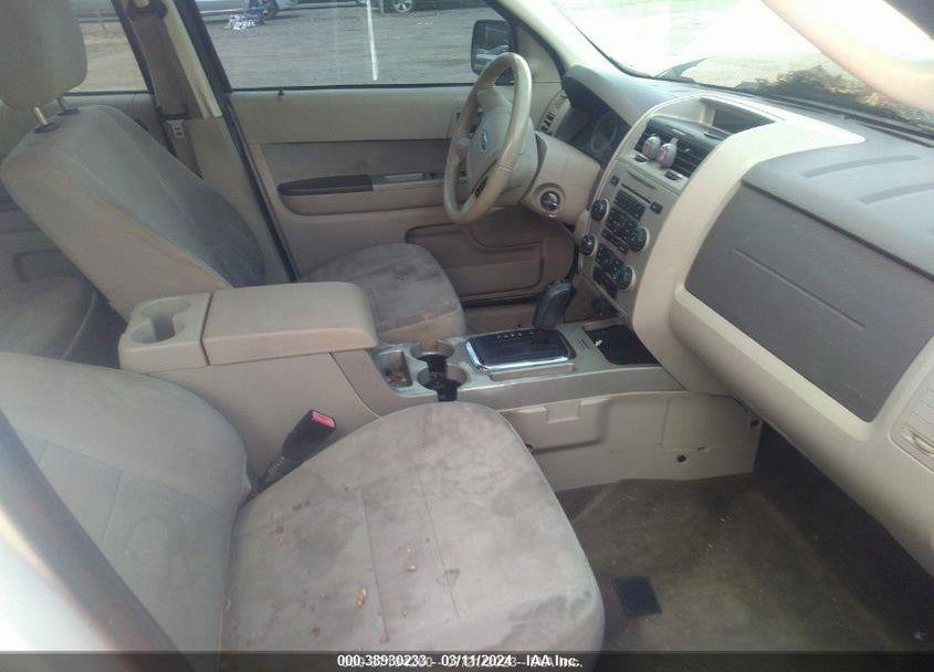 2011 FORD ESCAPE XLT VIN: 1FMCU0D73BKC30949