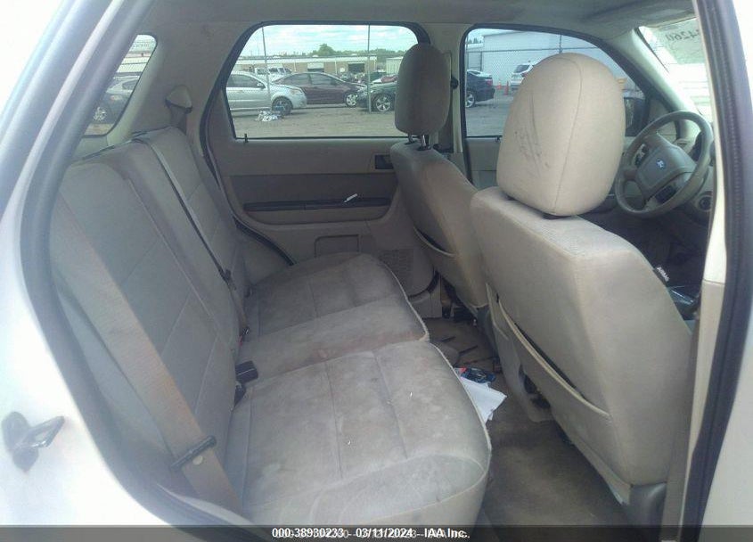 2011 FORD ESCAPE XLT VIN: 1FMCU0D73BKC30949