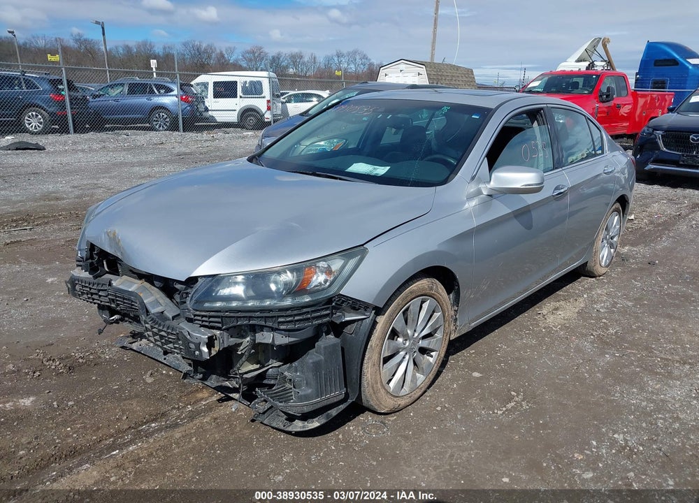 2014 HONDA ACCORD EX-L V-6 VIN: 1HGCR3F86EA019902