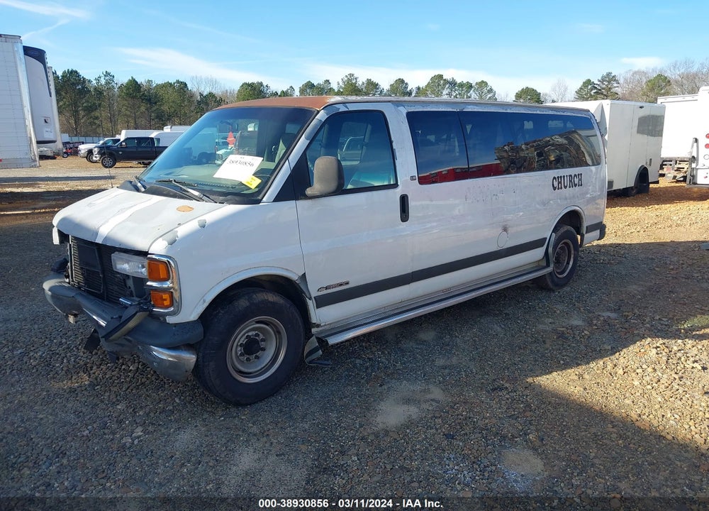 1999 CHEVROLET EXPRESS VIN: 1GAHG39R5X1092785