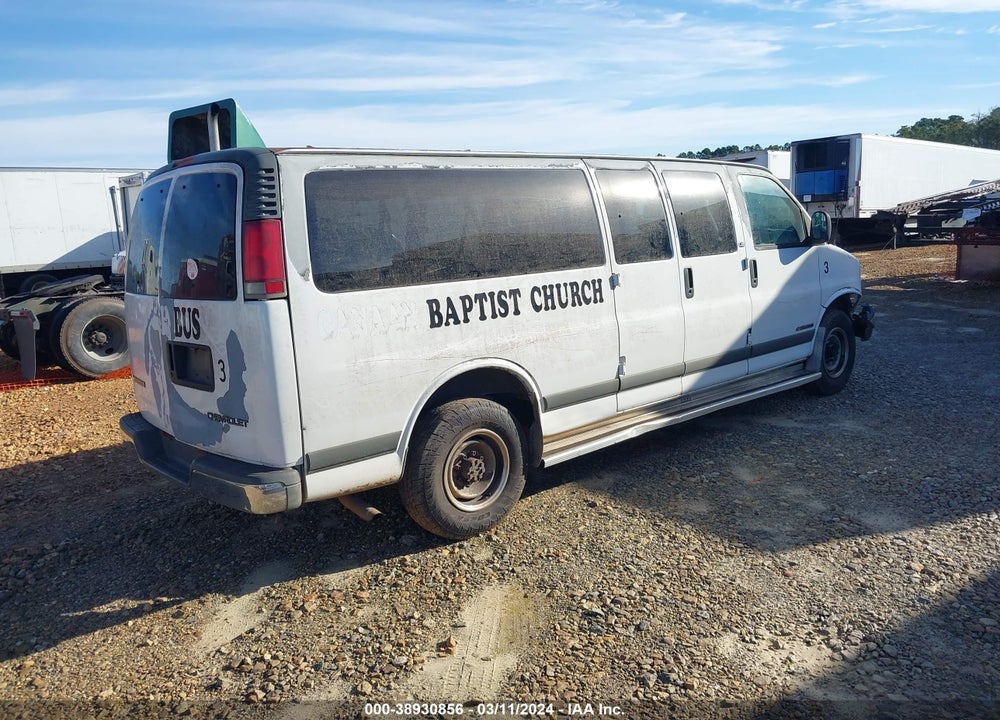 1999 CHEVROLET EXPRESS VIN: 1GAHG39R5X1092785