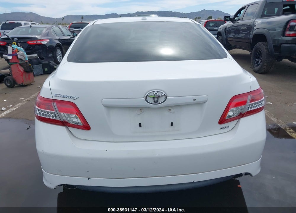 2011 TOYOTA CAMRY SE VIN: 4T1BF3EK9BU627306
